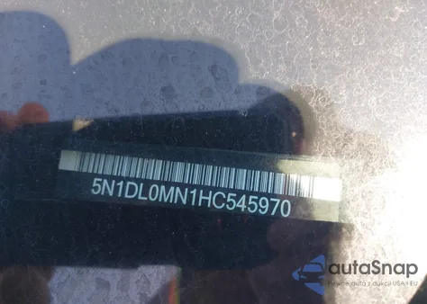 2017 Infiniti Qx60 из США, поврежденный, VIN 5N1DL0MN1HC545970